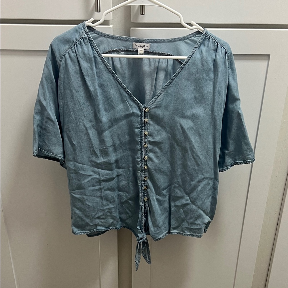V-Neck Blouse